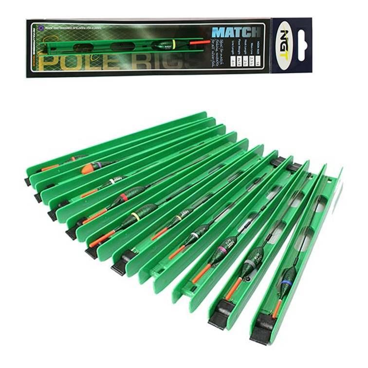 10 x Pole Float Assorted Rigs Match Fishing Tackle 